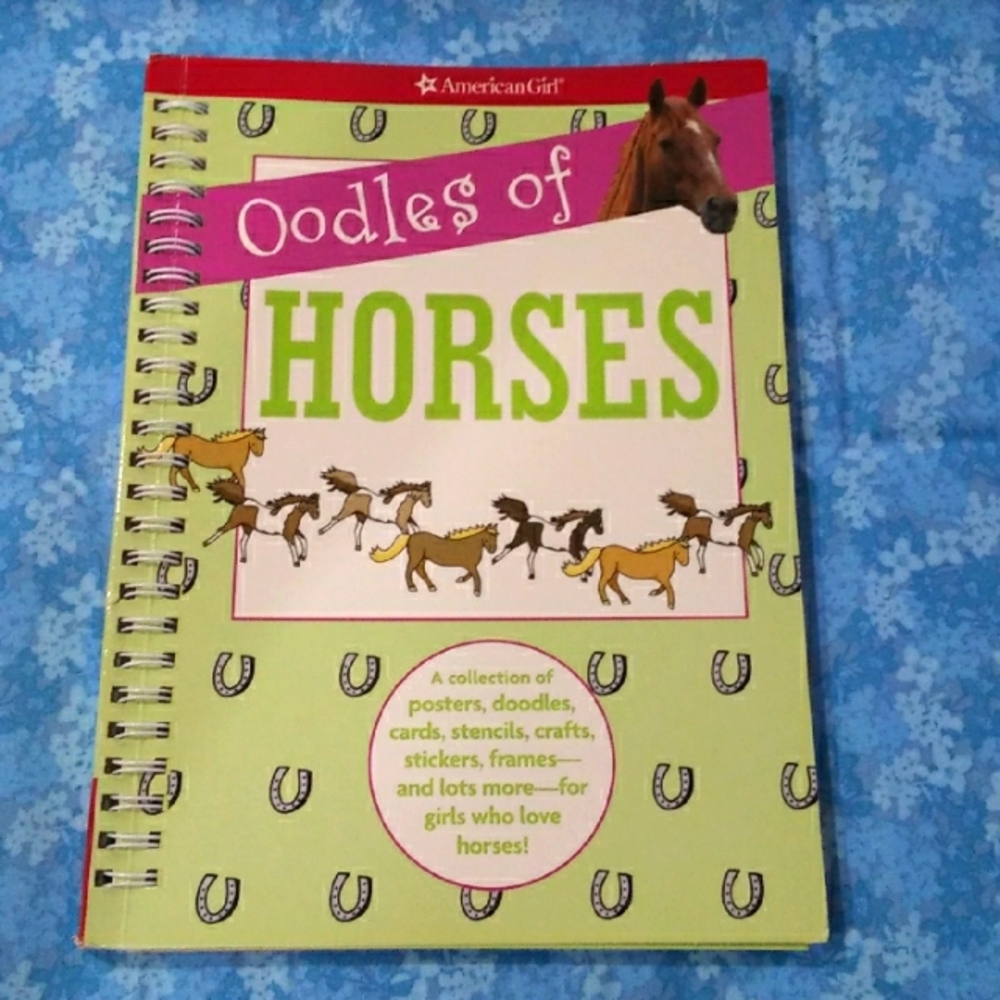 American Girl Oodles of Horses Activity Book